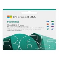 Microsoft 365 Family - Base License - up to 6 people - Win, Mac, Android, iOS - English