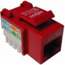 Nexxt - Modular insert - RJ-45 - red - 1 port
