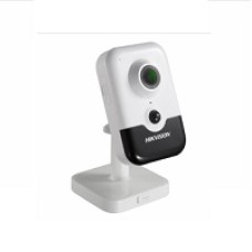 Hikvision 2 MP EXIR Fixed Cube Network Camera DS-2CD2423G0-IW - Network surveillance camera - color (Day&Night) - 2 MP - 1920 x 1080 - M12 mount - fixed focal - audio - wireless - Wi-Fi - LAN 10/100 - MJPEG, H.264, H.265, H.265+ - DC 12 V / PoE Class 