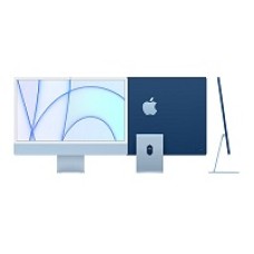 Apple iMac with 4.5K Retina display - All-in-one - M1 - RAM 8 GB - SSD 256 GB - M1 7-core GPU - WLAN: Bluetooth 5.0, 802.11a/b/g/n/ac/ax - macOS Monterey 12.0 - monitor: LED 24" 4480 x 2520 (4.5K) - keyboard: US - blue