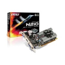 MSI N210-MD1G/D3 - Graphics card - GF 210 - 1 GB GDDR3 - PCIe 2.0 x16 - DVI, D-Sub, HDMI