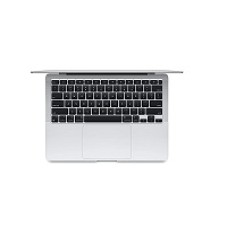 Apple MacBook Air - M1 - M1 7-core GPU - 8 GB RAM - 256 GB SSD - 13.3" IPS 2560 x 1600 (WQXGA) - Wi-Fi 6 - silver - kbd: US