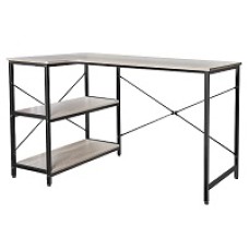 Xtech - Computer desk - L-shaped - dark sonoma oak